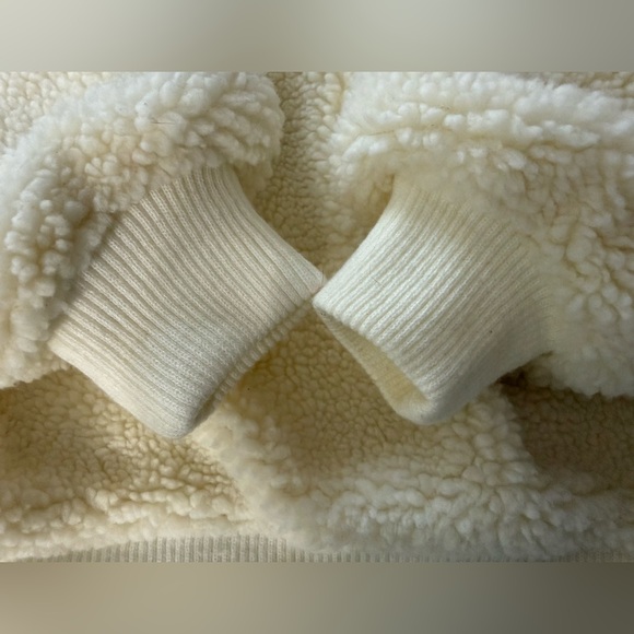 The Bar Cream Sherpa Crewneck Sweater - Picture 3 of 9